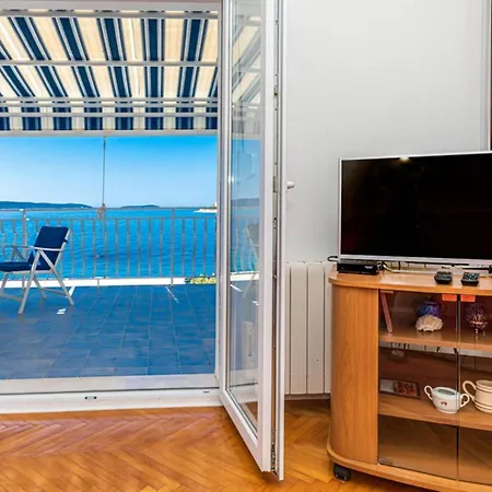 By The Sea With Terrace & Ocean Views On Iovo - Two Bedroom Vikendica Trogir