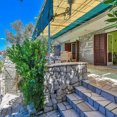 Vikendica By The Sea With Terrace & Ocean Views On Iovo - Two Bedroom