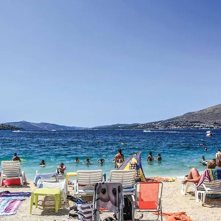 Vikendica By The Sea With Terrace & Ocean Views On Iovo - Two Bedroom Trogir